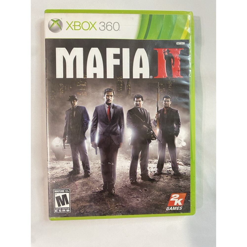 Mafia II 2 Xbox 360 Game 2K Games Vito Scaletta Empire Bay Action Adventure M 17